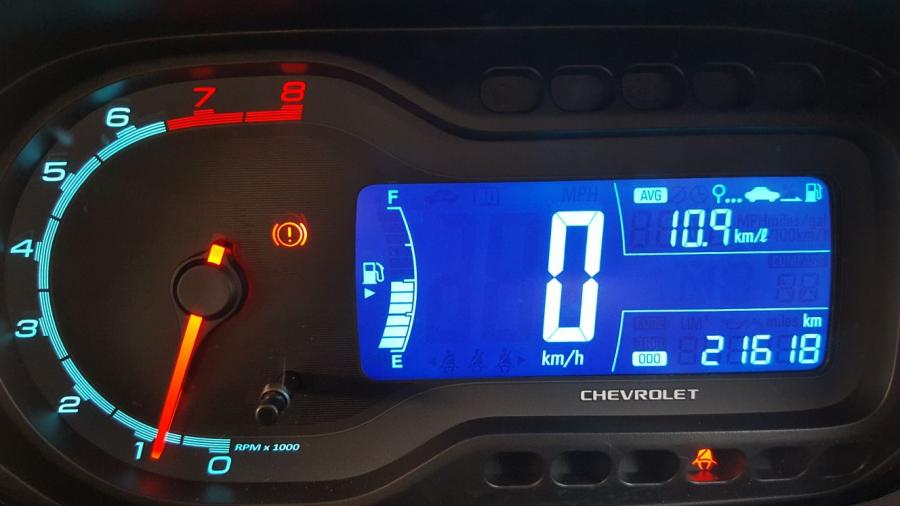 Ilustrasi Speedometer Mobil Digital