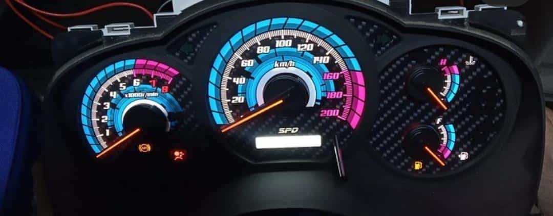 Custom dan Modifikasi Speedometer Innova