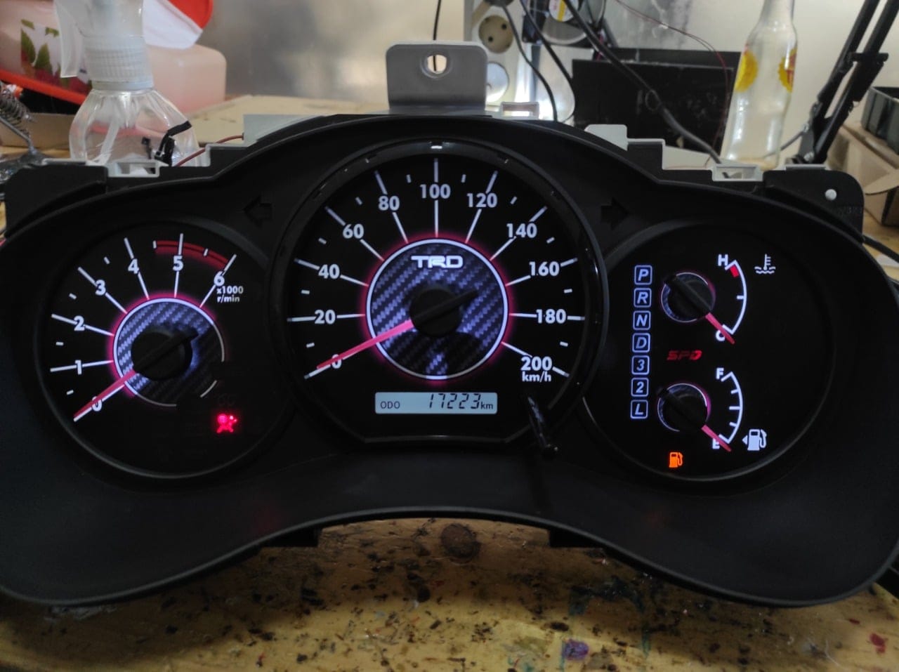Custom dan Modifikasi Speedometer Innova