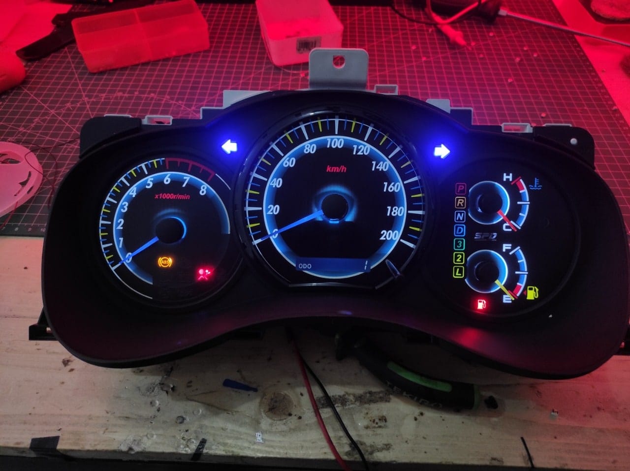 Custom dan Modifikasi Speedometer Innova