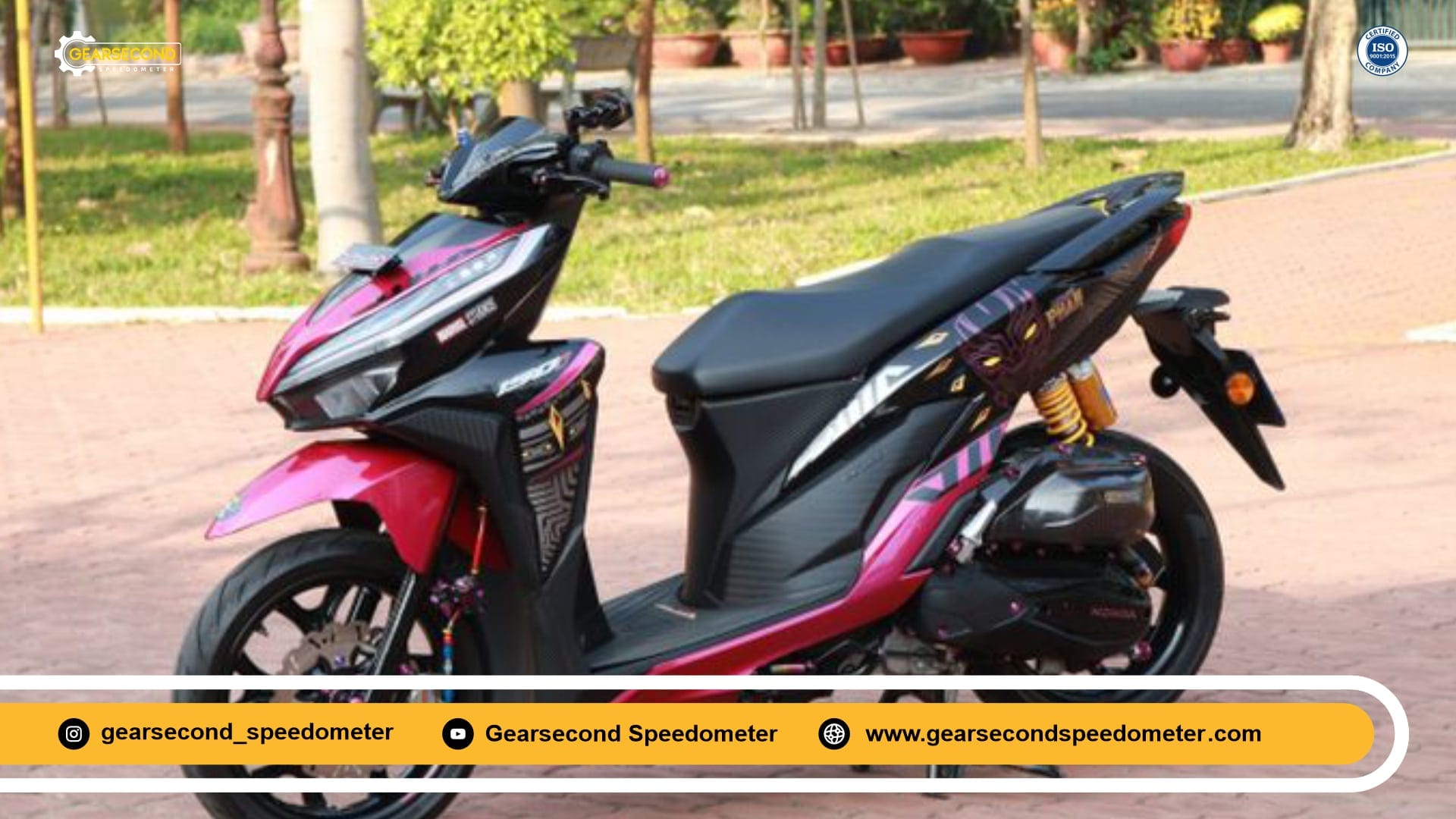 Gearsecond Speedometer - Custom Speedometer Honda Vario Digital