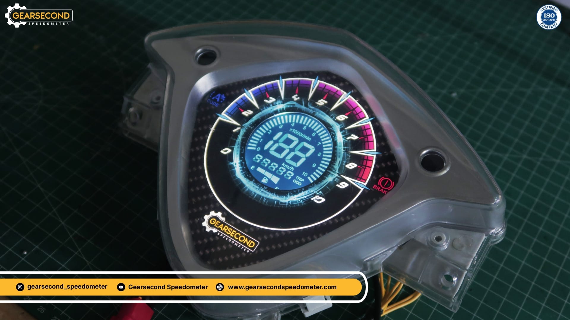 Gearsecond Speedometer - Custom Speedometer Mio Soul