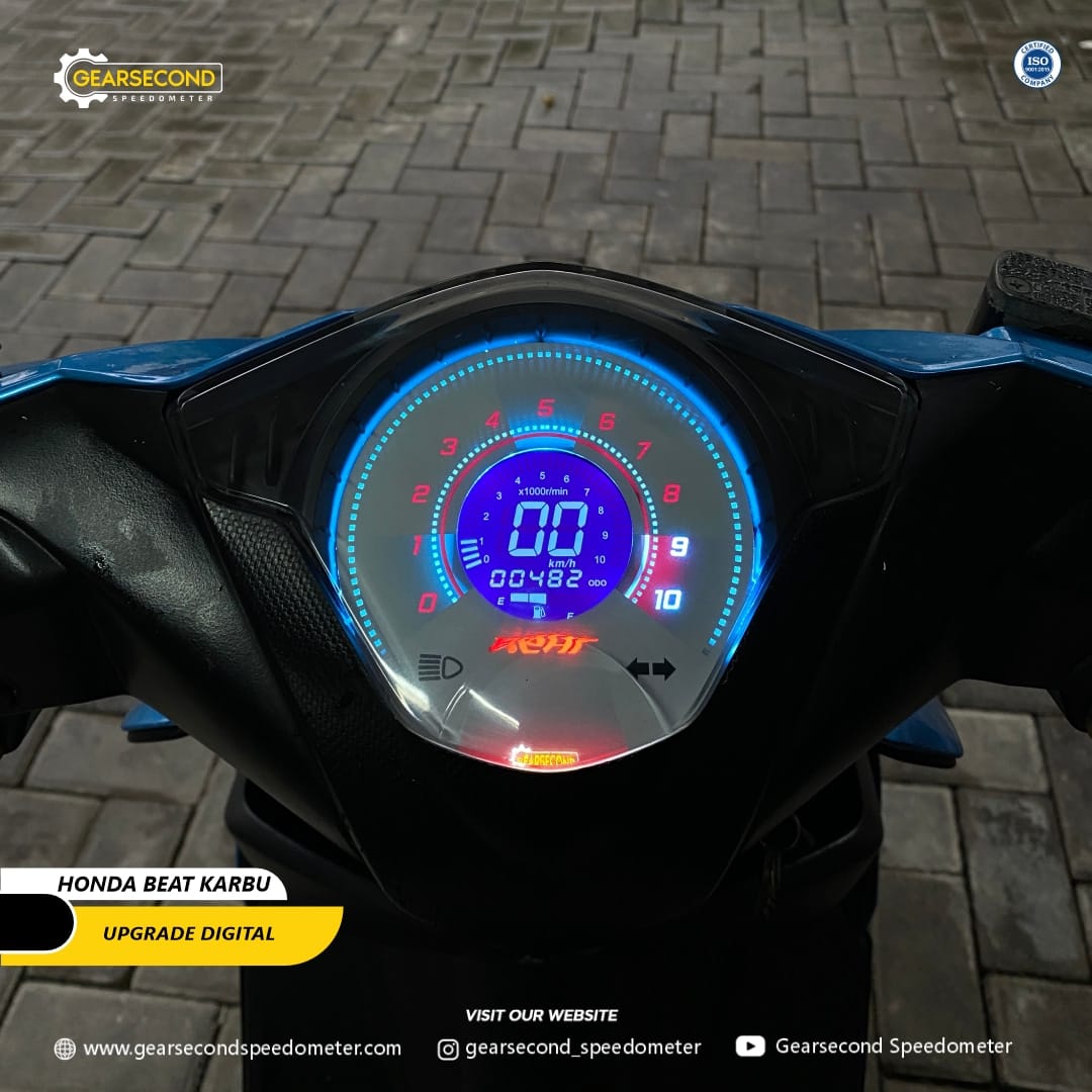 Gearsecond Speedometer - Custom Speedometer Honda Beat