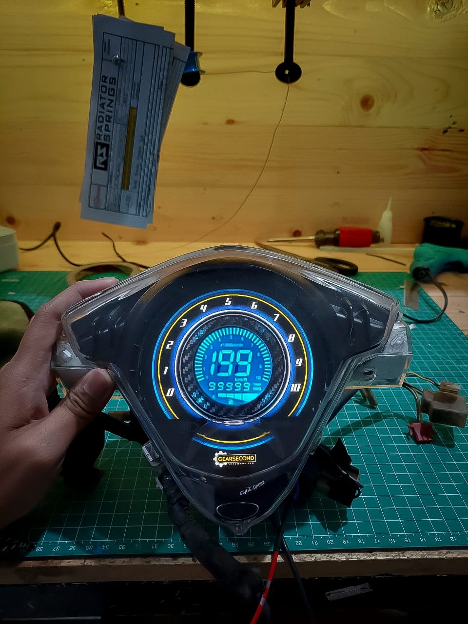 Gearsecond Speedometer - Custom Speedometer Honda Beat