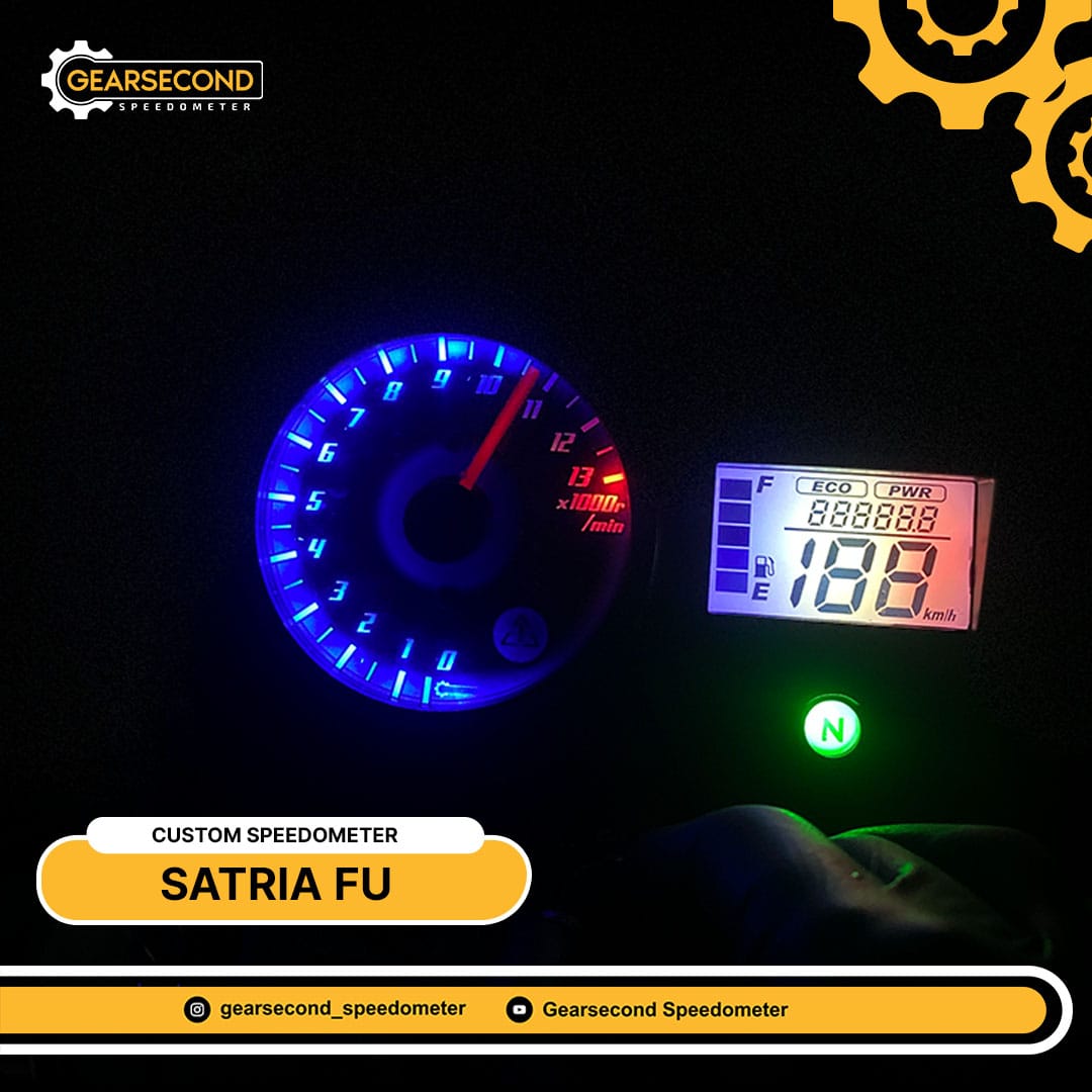Dok. Gearsecond Speedometer - Custom Speedometer Satria Fu